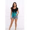 imageDisamer Womens T Shirts Short Sleeve Basic Tee Casual Summer Tops 2025 Fashion Crew Neck Loose Fit BlouseDye Green