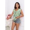 imageDisamer Womens T Shirts Short Sleeve Basic Tee Casual Summer Tops 2025 Fashion Crew Neck Loose Fit BlouseFlower Leaf