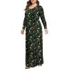imageLONGYUAN Womens Plus Size Maxi Dresses for Curvy Women Casual Long Dress XL6XLBlack Sparrow