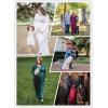 imageLONGYUAN Womens Plus Size Maxi Dresses for Curvy Women Casual Long Dress XL6XLBlackwhite Daisy