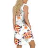 imageLONGYUAN Sundress Hawaiian Dresses for Women 2025 Summer Tank Dress Cover up with Pockets S3XLFl Camellia White