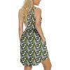 imageLONGYUAN Sundress Hawaiian Dresses for Women 2025 Summer Tank Dress Cover up with Pockets S3XLHawthorn Flower
