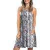 Snake Print White