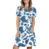Blue Tie-dye