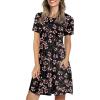 Floral Gypsophila Black
