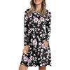 1-black-pink Floret