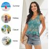 imageLONGYUAN Womens Summer Tank Tops V Neck Sleeveless Shirts S3XLBlue Khaki