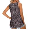 imageLONGYUAN Womens Tank Tops 2025 Casual Tunics Loose Sleeveless Summer Tops Basic Ladies Tee Shirts M3XL1black Shivering