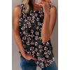 imageLONGYUAN Womens Tank Tops 2025 Casual Tunics Loose Sleeveless Summer Tops Basic Ladies Tee Shirts M3XL1fl Gypsophila Black