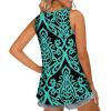 imageLONGYUAN Womens Tank Tops 2025 Casual Tunics Loose Sleeveless Summer Tops Basic Ladies Tee Shirts M3XLFl Bluegreen