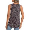 imageLONGYUAN Womens Tank Tops 2025 Summer Tunics Casual Sleeveless Shirts Ladies Loose Fit Blouses S4XLBlack Shivering