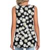imageLONGYUAN Womens Tank Tops Summer Sleeveless Tunic Square Neck S4XLAblackdaisy