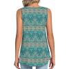 imageLONGYUAN Womens Tank Tops Summer Sleeveless Tunic Square Neck S4XLAblue Khaki