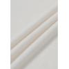 imageCHICWISH Women Summer Cap Sleeve Tops Mock Neck T Shirt Casual Back Drawstring Waist Slim Fit Knit Solid TopsGreywhite