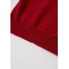 imageCHICWISH Womens Pullover Sweaters Cute Heart Crew Neck Knit Sweater Puff Sleeve Casual TopsRed