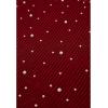 imageCHICWISH Women Crewneck Sweater Pearl Embellished Long Sleeve Cropped Casual Sweater Pullover TopsRed
