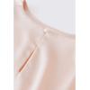 imageCHICWISH Womens WhiteLight YellowSagePinkPistachio Satin Tie Back Sleeveless TopPink