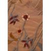 imageCHICWISH Women Floral Embroidered Tulle Skirt Flared A Line High Elastic Waist Mesh DoubleLayered Midi SkirtCamel