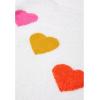 imageCHICWISH Women Fuzzy Knitted Sweater Colorful Heart Long Sleeve Pullover Tops Crewneck Casual Chunky Valentines SweatersWhite