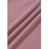 imageCHICWISH Women Organza Bowknot Neck Knit Top Long Sleeve Elegant Slim Fitted Fall Casual Solid Pullover TopsDusty Pink