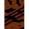 imageCHICWISH Womens Pumpkin Tulle Tutu Skirt Velvet Bats Elastic Waist Halloween Party Layered Mesh Midi SkirtPumpkin