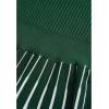 imageCHICWISH Womens Stripe Print Turtleneck Knit Midi DressDark Green
