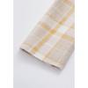 imageCHICWISH Womens Turn Down Shawl Collar Earth Tone Check Asymmetric Hemline Wool Blend CoatCamel