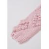 imageCHICWISH Womens Turtleneck Sweater Heart Pom Pom Pullover Sweaters Long Sleeve Loose Chunky Knit Sweater TopsPink