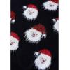 imageCHICWISH Womens BlackGreenPinkRed Fuzzy Santa Claus Knit TopBlack