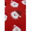 imageCHICWISH Womens BlackGreenPinkRed Fuzzy Santa Claus Knit TopRed