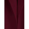 imageCHICWISH Womens Classy Open Front Knit Coat Cardigan Coatigan Light JacketBurgundy