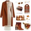 imageCHICWISH Womens Classy Open Front Knit Coat Cardigan Coatigan Light JacketCaramel