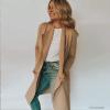 imageCHICWISH Womens Classy Open Front Knit Coat Cardigan Coatigan Light JacketLight Tan