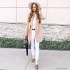 imageCHICWISH Womens Classy Open Front Knit Coat Cardigan Coatigan Light JacketLight Tan