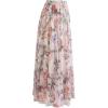imageCHICWISH Womens Floral Watercolor Flower Maxi Floral Chiffon Slip SkirtSplendid Peony