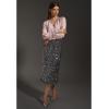 imageCHICWISH Womens Tender Ruched Detail Faux Wrap TopPink