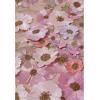 imageCHICWISH Women 3D Floral Applique Embroidery Maxi Skirt Elastic High Waist ALine Garden Party Mesh Tulle SkirtDusty Pink