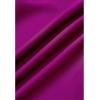 imageCHICWISH Women Long Sleeve Satin Silk Top Crisscross Waist Boat Neck Elegant Dressy Party Blouse Tunic TopsMagenta