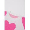 imageCHICWISH Women Love Hearts Knit Pullover Sweaters Long Sleeve Fall Casual Cute Valentine Holiday Party Casual Knit TopWhite