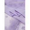 imageCHICWISH Womens 3D Posy DoubleLayered Mesh Midi SkirtLavender