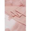imageCHICWISH Womens 3D Posy DoubleLayered Mesh Midi SkirtPink
