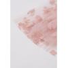 imageCHICWISH Womens 3D Posy DoubleLayered Mesh Midi SkirtPink