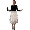 imageCHICWISH Women Casual Long Sleeve Pullover Top Side Knot Ruched Blouse Slim Fitted Basic Solid Knit Tops Fall TrendyBlack