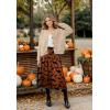 imageCHICWISH Women Waffle Knit Sweater Cardigan Open Front Button Crop Cardigan Long Sleeve Fall Casual Coat with PocketsApricot