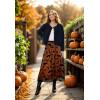 imageCHICWISH Women Waffle Knit Sweater Cardigan Open Front Button Crop Cardigan Long Sleeve Fall Casual Coat with PocketsNavy