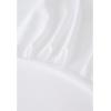 imageCHICWISH Womens WhiteBlackTaupePea GreenLilac AsymmetricLilac Boat Neck Ruched TopBoat Neckwhite