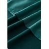 imageCHICWISH Womens Wide Lapel Open Front Long Sleeve SandWineBlackGrey Wool Blend Trench CoatEmerald