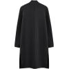 imageCHICWISH Women Open Front Knit Long Cardigan Patch Pocket Long Sleeve Fall Winter Casual Chunky Coatigan Sweater CoatBlack