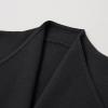imageCHICWISH Women Open Front Knit Long Cardigan Patch Pocket Long Sleeve Fall Winter Casual Chunky Coatigan Sweater CoatBlack