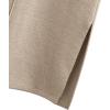 imageCHICWISH Women Open Front Knit Long Cardigan Patch Pocket Long Sleeve Fall Winter Casual Chunky Coatigan Sweater CoatLight Tan